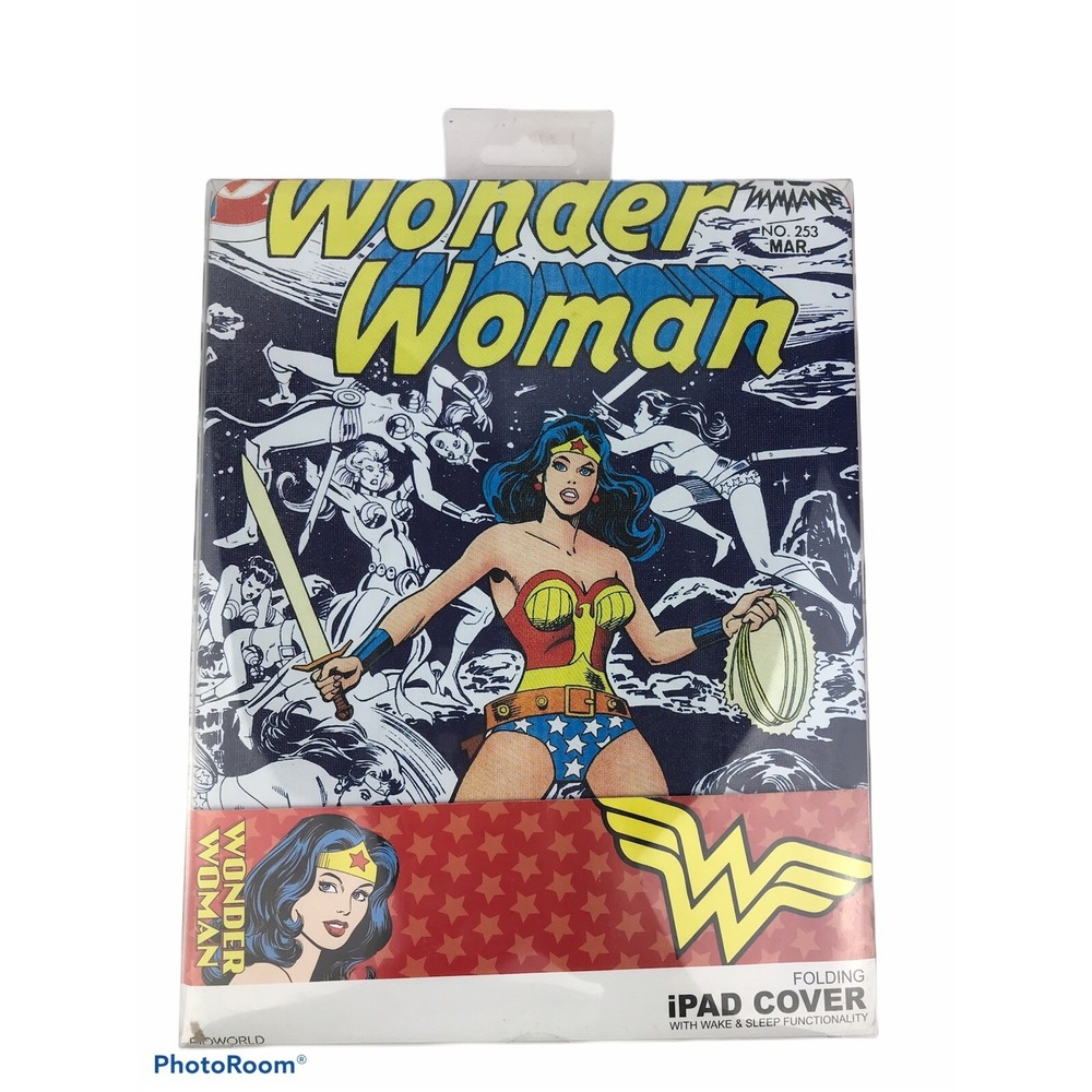 NIB TM & DC Comics Wonder Woman Folding Ipad‎ 2 And 3 Cover